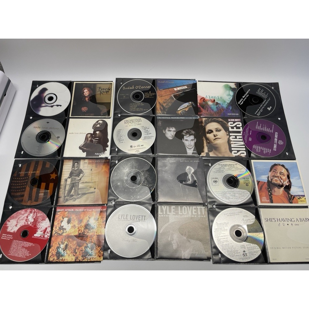 Lot of 50+ CDs Alternative Pop Rock Sade Sinead O'Connor KD Lang Cyndi - Picture 5 of 7